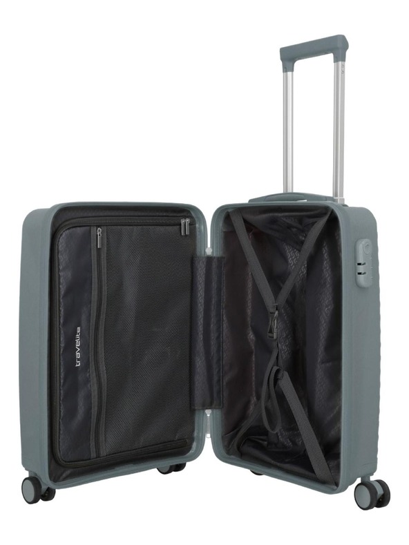 Travelite Sada cestovných kufrov Travelite Pacific S,M,L Anthracite