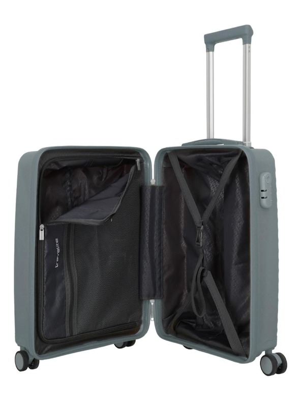 Travelite Sada cestovných kufrov Travelite Pacific S,M,L Anthracite