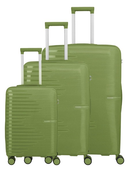 Travelite Sada cestovných kufrov Travelite Pacific S,M,L Olive