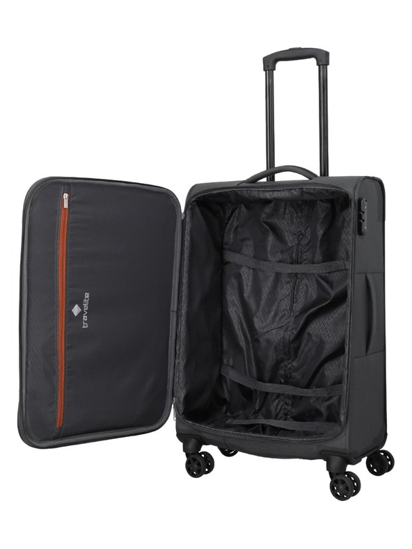 Travelite Cestovný kufor Travelite Priego M Anthracite