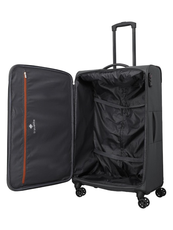 Travelite Cestovný kufor Travelite Priego L Anthracite