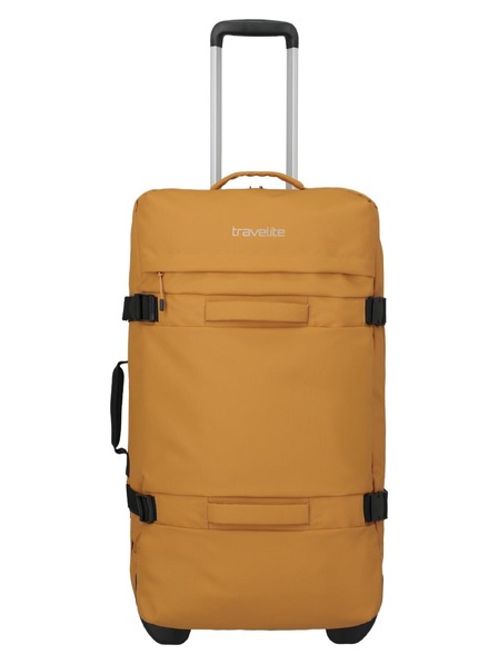 Travelite Cestovná taška Travelite Bolonia Wheeled Duffle L Yellow