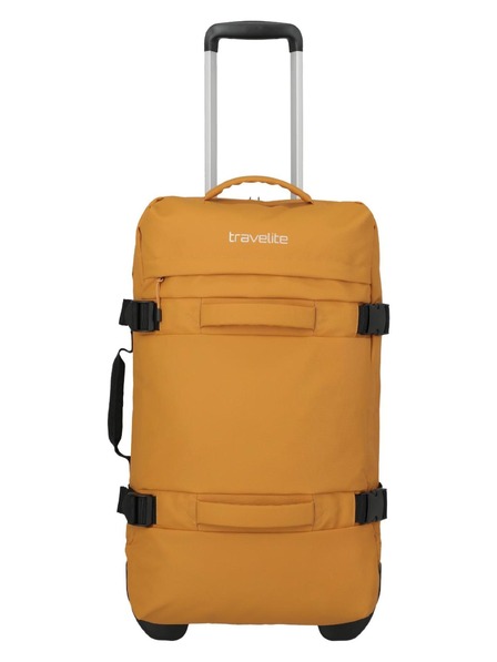 Travelite Cestovná taška Travelite Bolonia Wheeled Duffle M Yellow