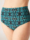 Modibodi Menštruačné nohavičky Modibodi Seamfree Full Brief Moderate-Heavy Hypnotic Blue - ROZBALENÉ