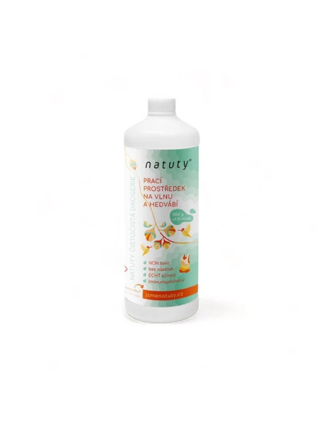Natuty Prací gél Natuty na vlnu a hodváb 1000 ml
