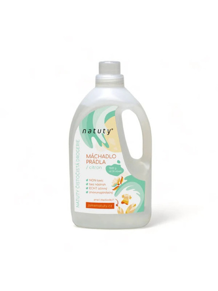 Natuty Zmäkčovač prádla Natuty s vôňou citrónu 1500 ml