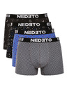 Nedeto Sada štyroch - pánske boxerky Nedeto viacfarebné
