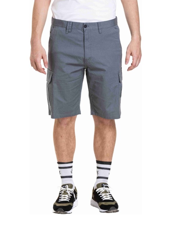 Meatfly Meatfly pánske kraťasy Syndrom Grey Ripstop