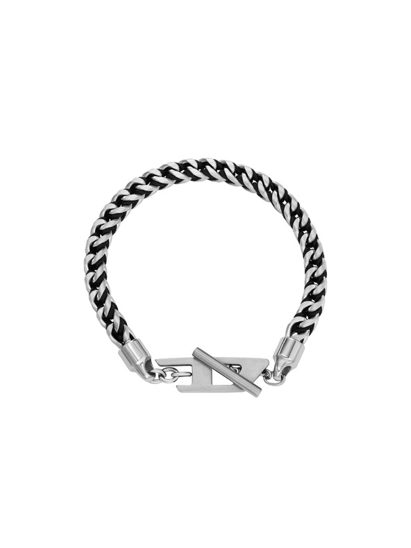 Diesel Unisex oceľový náramek Diesel D Logo DX1540040