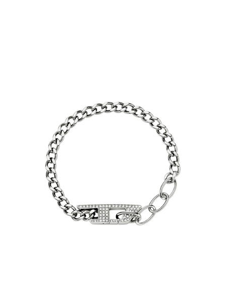 Diesel Unisex oceľový náramek Diesel D Logo DX1627040
