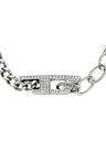 Diesel Unisex oceľový náramek Diesel D Logo DX1627040