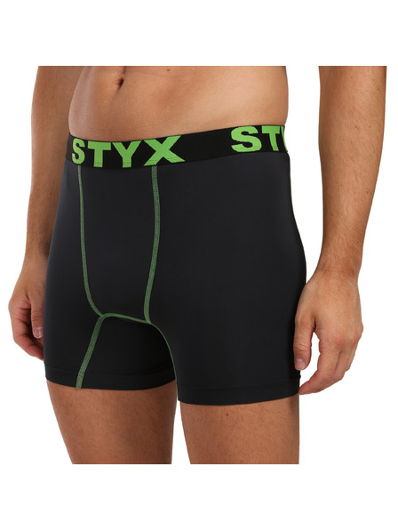 Styx Sada troch - pánske funkčné boxerky Styx čierne