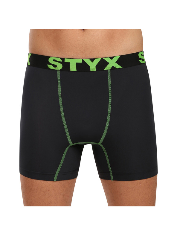 Styx Sada troch - pánske funkčné boxerky Styx čierne