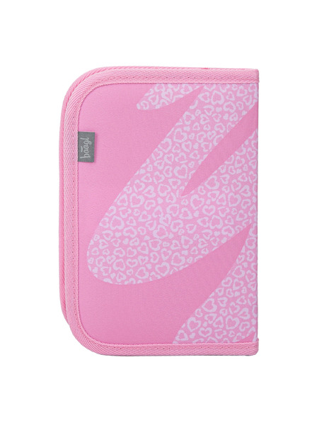 BAAGL  BAAGL Školský penal jednoposchodový Hello Kitty Sweet Leopard GRS