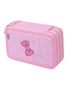 BAAGL  BAAGL Školský penal trojposchodový Hello Kitty Sweet Leopard GRS