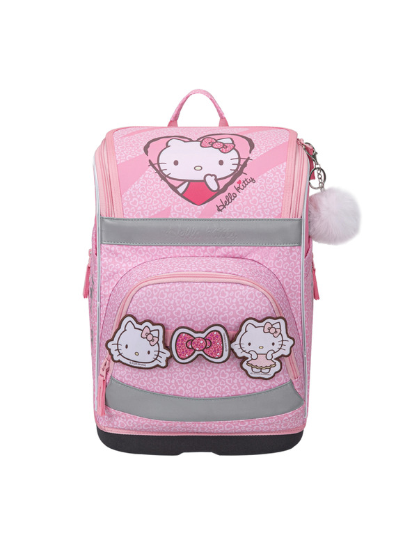 BAAGL  BAAGL Školská aktovka Zippy Plus Hello Kitty Sweet Leopard GRS