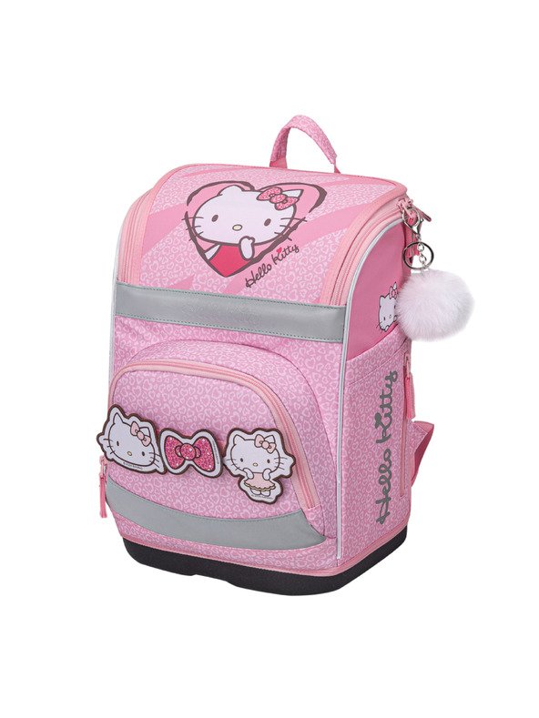 BAAGL  BAAGL Školská aktovka Zippy Plus Hello Kitty Sweet Leopard GRS