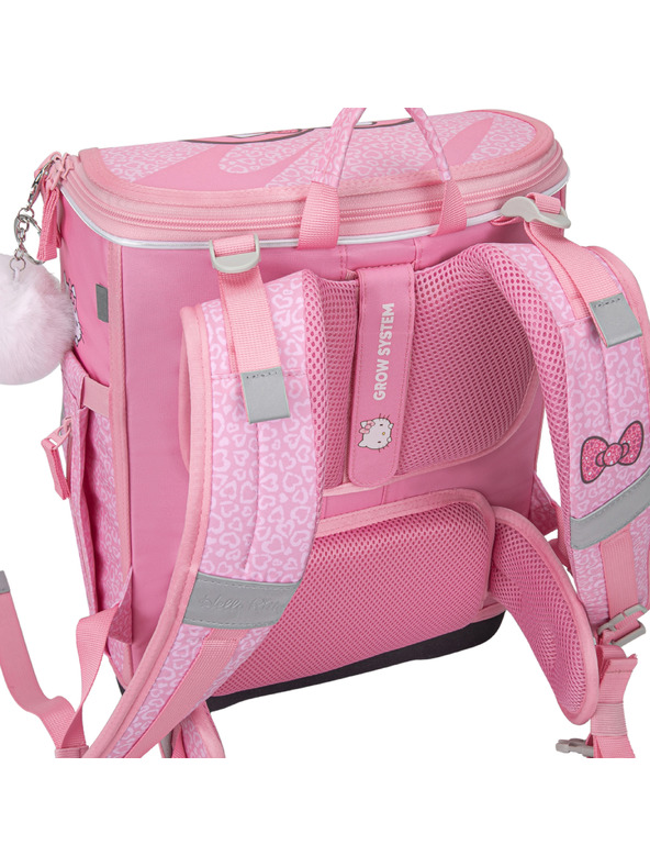 BAAGL  BAAGL Školská aktovka Zippy Plus Hello Kitty Sweet Leopard GRS