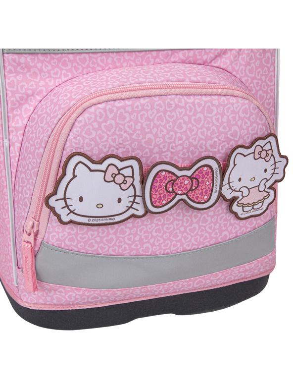 BAAGL  BAAGL Školská aktovka Zippy Plus Hello Kitty Sweet Leopard GRS