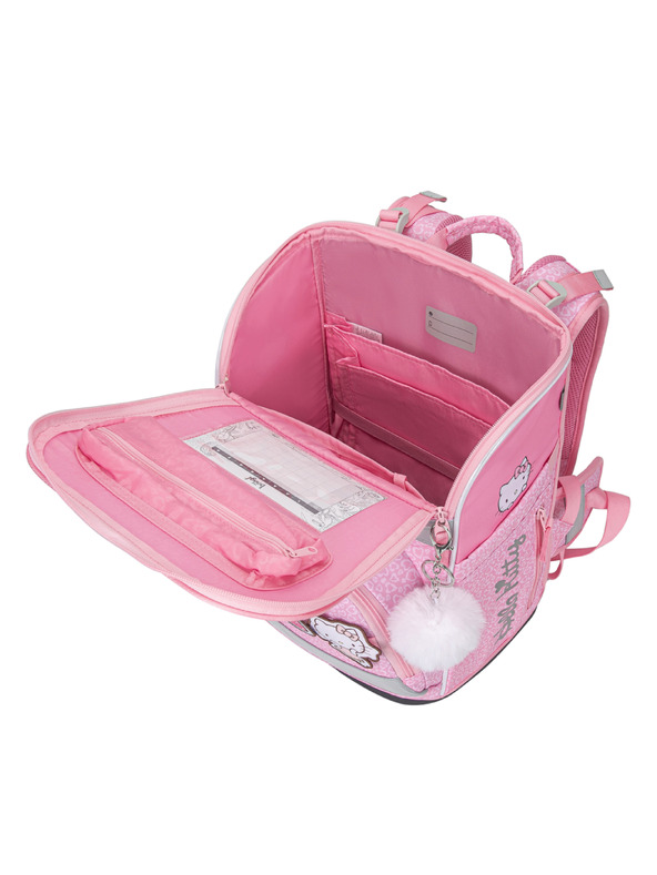 BAAGL  BAAGL Školská aktovka Zippy Plus Hello Kitty Sweet Leopard GRS