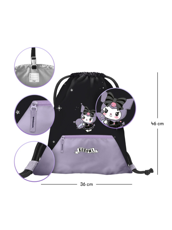 BAAGL  BAAGL Vrecko s vreckom Kuromi Fortune Dream GRS