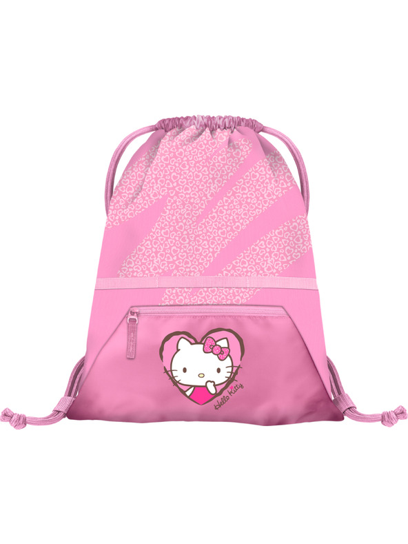 BAAGL  BAAGL SET 5 Zippy Plus Hello Kitty Sweet Leopard: aktovka, penal, vrecko, zástera, peňaženka GRS