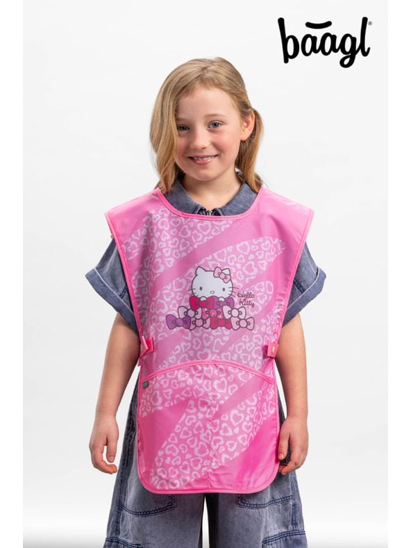 BAAGL  BAAGL SET 5 Zippy Plus Hello Kitty Sweet Leopard: aktovka, penal, vrecko, zástera, peňaženka GRS