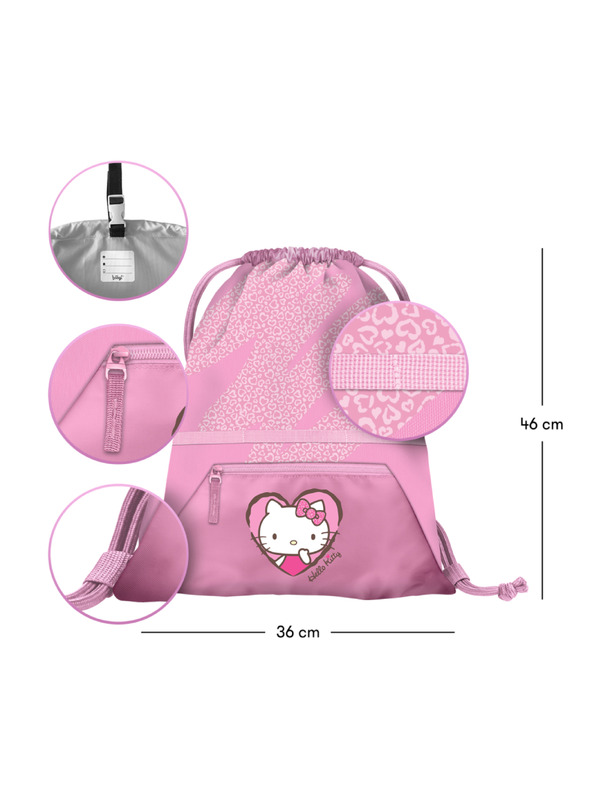 BAAGL  BAAGL Vrecko s vreckom Hello Kitty Sweet Leopard GRS