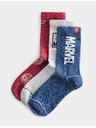 Marks & Spencer Ponožky Spider-Man™ s vysokým podielom bavlny, 3 páry Marks & Spencer červená