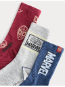 Marks & Spencer Ponožky Spider-Man™ s vysokým podielom bavlny, 3 páry Marks & Spencer červená