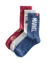 Marks & Spencer Ponožky Spider-Man™ s vysokým podielom bavlny, 3 páry Marks & Spencer červená