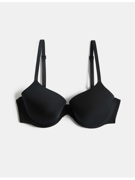 Marks & Spencer Neviditeľná Body Invisibles™ podprsenka s polovičnými košieľmi s kosticami, (A-E) Marks & Spencer čierna
