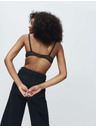 Marks & Spencer Čipková push-up dekoltová podprsenka Jasmine s kosticami, (vel. A–E) Marks & Spencer čierna