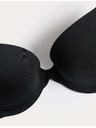 Marks & Spencer Neviditeľná Body Invisibles™ dekoltová push-up podprsenka s kosticami, (A–E) Marks & Spencer čierna