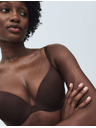 Marks & Spencer Neviditeľná Body Invisibles™ dekoltová push-up podprsenka s kosticami, (A–E) Marks & Spencer hnedá