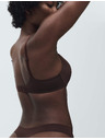 Marks & Spencer Neviditeľná Body Invisibles™ dekoltová push-up podprsenka s kosticami, (A–E) Marks & Spencer hnedá