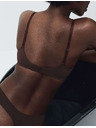 Marks & Spencer Neviditeľná Body Invisibles™ dekoltová push-up podprsenka s kosticami, (A–E) Marks & Spencer hnedá