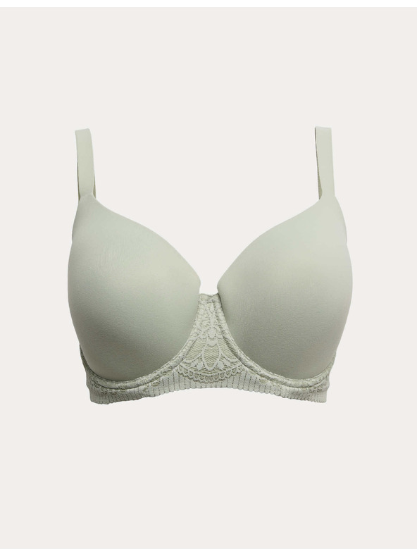 Marks & Spencer Hladká podprsenka Body Soft™ s kostícami a plnými košíčkami, veľ. F–H Marks & Spencer zelená