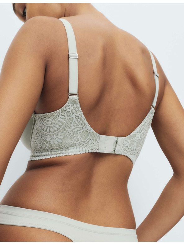 Marks & Spencer Hladká podprsenka Body Soft™ s kostícami a plnými košíčkami, veľ. F–H Marks & Spencer zelená