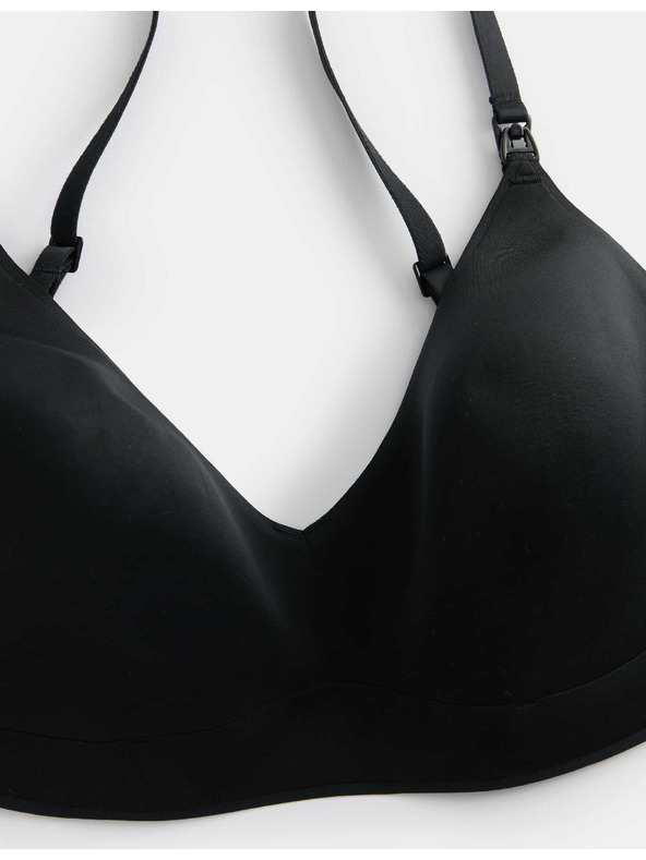 Marks & Spencer Tehotná neviditeľná Body Invisibles™ dojčiaca podprsenka bez kostic (A–H) Marks & Spencer čierna