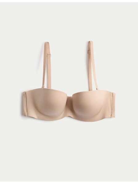 Marks & Spencer Neviditeľná Body Invisibles™ podprsenka bez ramienok s kosticami, vel. A–E Marks & Spencer béžová