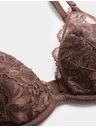 Marks & Spencer Dekoltová podprsenka Savannah s kosticami a čipkou, sada vo veľkosti A–E Marks & Spencer hnedá