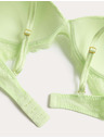 Marks & Spencer Čipková dekoltová podprsenka Ida bez kostic (A-E) Marks & Spencer zelená