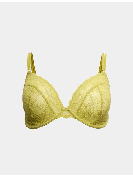 Marks & Spencer Dekoltová podprsenka Ida s čipkou a kosticami (F–H) Marks & Spencer zelená