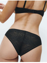 Marks & Spencer Balení 3 neviditeľných Body Invisibles™ čipkovaných brazílskych nohavičiek Marks & Spencer čierna
