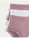 Marks & Spencer Nohavičky do pása, s technológiou Flexifit a vysokým podielom modalu, 3 ks Marks & Spencer ružová