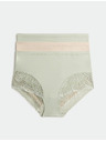 Marks & Spencer Nohavičky do pása Body Soft™, sada 3 ks Marks & Spencer zelená