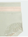 Marks & Spencer Nohavičky do pása Body Soft™, sada 3 ks Marks & Spencer zelená