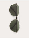 Marks & Spencer Kovové polarizované slnečné okuliare v štýle Aviator Marks & Spencer strieborná
