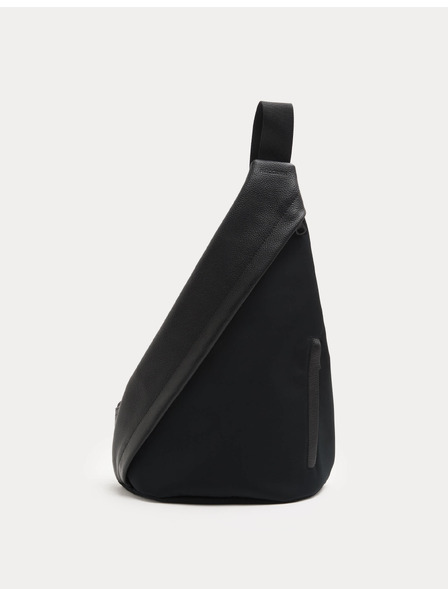 Marks & Spencer Taška cez rameno so závesnom Marks & Spencer čierna